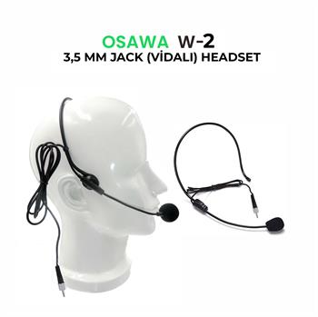Osawa W–1 Kablolu Headset Mikrofonu