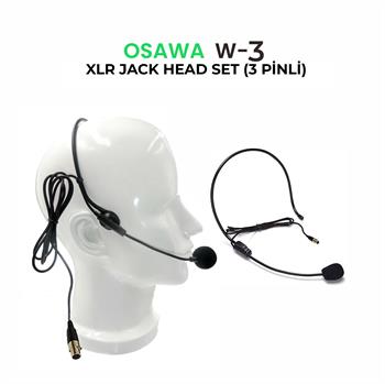 Osawa W–3 Kablolu Headset Mikrofonu