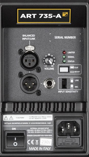 RCF ART 735-A MK4 1400W Aktif Kabin Hoparlör