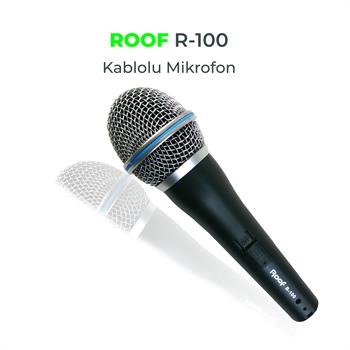 Roof R-100 Dinamik Vokal Mikrofonu
