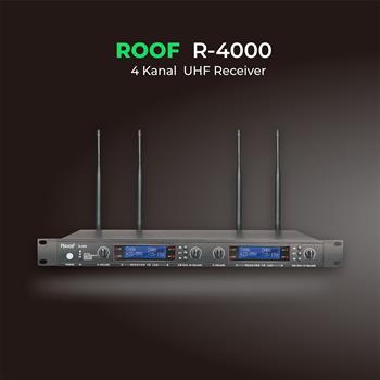 Roof R-4000 4 Kanal UHF Receiver