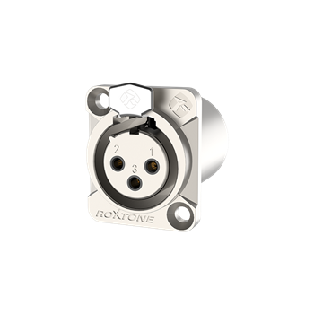 Roxtone RX-J007 XLR Dişi Şase Konnektör