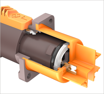 Roxtone RX-J027 Power Link Serisi Powercon Şase Konnektör