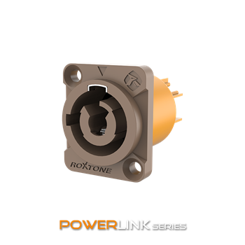 Roxtone RX-J027 Power Link Serisi Powercon Şase Konnektör