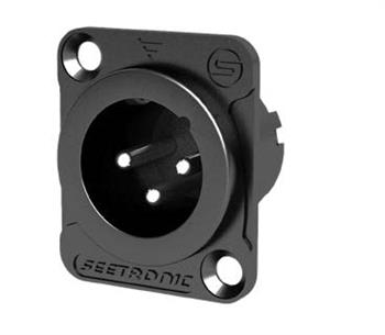 Seetronic MJ3F2C-B XLR 3 Pin Erkek Şase