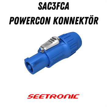 Seetronic SAC3FCA Powercon Konnektör