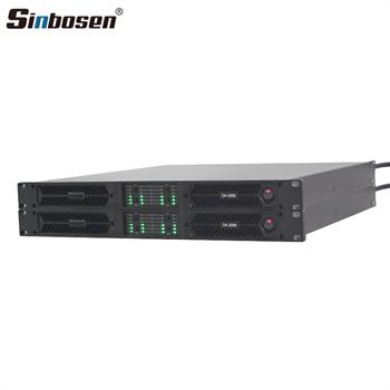 Sinbosen D4-2000 Profesyonel Hat Trafolu DSP 2 Kanallı Dijital Amplifikatör Amfi