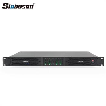 Sinbosen D4-2000 Profesyonel Hat Trafolu DSP 2 Kanallı Dijital Amplifikatör Amfi