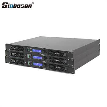 Sinbosen D4-3000 Profesyonel Hat Trafolu DSP 4 Kanallı Dijital Amplifikatör Amfi