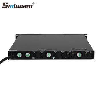 Sinbosen D4-3000 Profesyonel Hat Trafolu DSP 4 Kanallı Dijital Amplifikatör Amfi