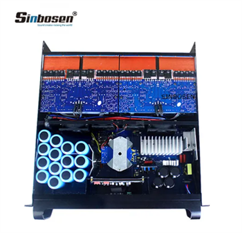 Sinbosen DSP12000Q 4 Kanal Subwoofer Digital DSP Yüksek Kaliteli Power Amplifier Amplifikatör