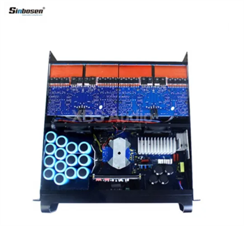 Sinbosen DSP18000Q 4 Kanal Digital DSP Yüksek Kaliteli Power Amplifier Amplifikatör