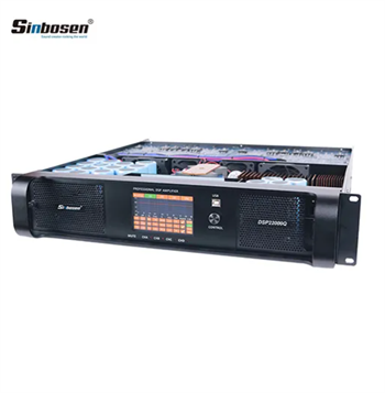 Sinbosen DSP22000Q 4 Kanal Subwoofer Digital DSP Yüksek Kaliteli Power Amplifier Amplifikatör