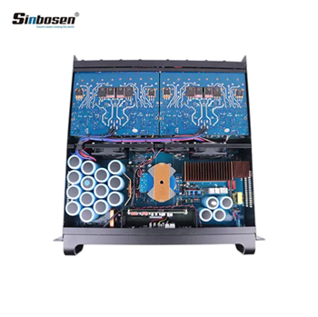 Sinbosen DSP22000Q 4 Kanal Subwoofer Digital DSP Yüksek Kaliteli Power Amplifier Amplifikatör