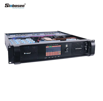 Sinbosen DSP22000Q 4 Kanal Subwoofer Digital DSP Yüksek Kaliteli Power Amplifier Amplifikatör