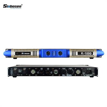 Sinbosen K-1000 2 Kanal Yeni Tasarım Digital Power Amplifier Amplifikatör