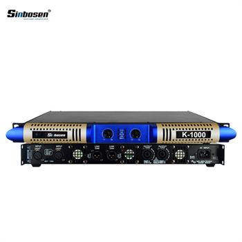 Sinbosen K-1000 2 Kanal Yeni Tasarım Digital Power Amplifier Amplifikatör