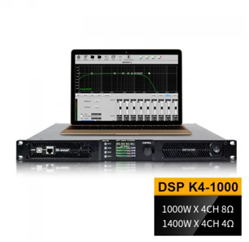 Sinbosen K4-1000 DSP 4 Kanal Digital DSP Power Amplifier Amplifikatör
