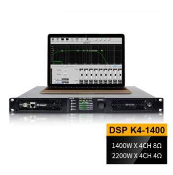 Sinbosen K4-1400 DSP 4 Kanal Digital DSP Power Amplifier Amplifikatör