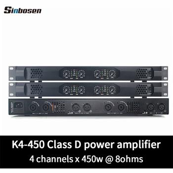 Sinbosen K4-450 4 Kanal Digital Power Amplifier Amplifikatör