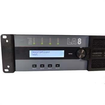 Sinbosen New DSP LA8 Profesyonel 4 Kanal Dsp Power Amplifier Amplifikatör