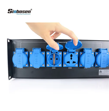 Sinbosen Power Distributor LAS5+1 8 Kanal Profesyonel Ses Sistemi Hattı