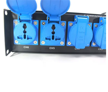 Sinbosen Power Distributor LAS4+8 Profesyonel Ses Sistemi Hat Dizisi Hoparlörler Güç Kontrol Cihazı Distribütörü