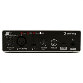 Steinberg UR12 2 Kanal USB Ses Kartı (Gümüş)