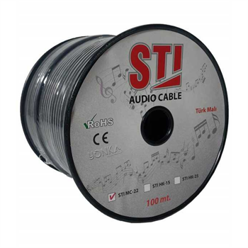 STI MC-22 Stereo Mikrofon Kablosu 100 Metre