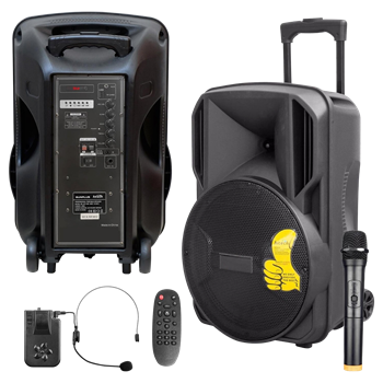 Sunplus SP-1230 Şarjlı Bluetoothlu Taşınabilir Aktif Hoparlör