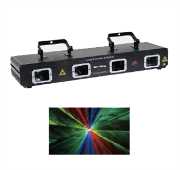 Wieder WR-006SL 4 HEAD RGB LASER LIGHT