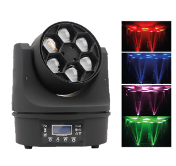 Wieder WR-213BEE 6 SMALL BEE EYE MOVING HEAD LIGHT