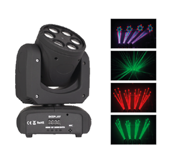 Wieder WR-6BEE 6 BEE EYE SHAKING HEAD AND LASER