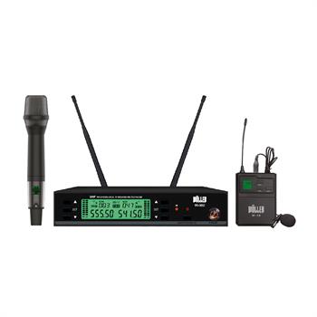 Wöller W-302EY El ve Yaka Tipi Kablosuz Mikrofon Seti