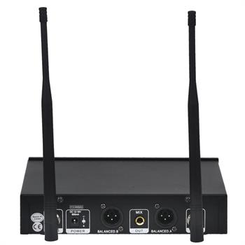 Wöller W-302EY El ve Yaka Tipi Kablosuz Mikrofon Seti