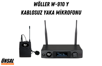 Wöller W-910 Y Kablosuz Yaka Mikrofonu