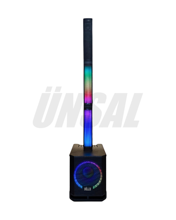 Wöller WSA-412P Aktif Column Array Hoparlör Seti (1000 Watt - RGB Led)