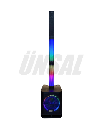Wöller WSA-412P Aktif Column Array Hoparlör Seti (1000 Watt - RGB Led)