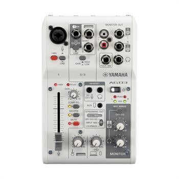 Yamaha AG03MK2 W USB Mikser (Beyaz)