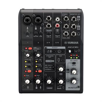 Yamaha AG06MK2 B USB Mikser (Siyah)
