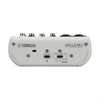 Yamaha AG06MK2 W USB Mikser (Beyaz)