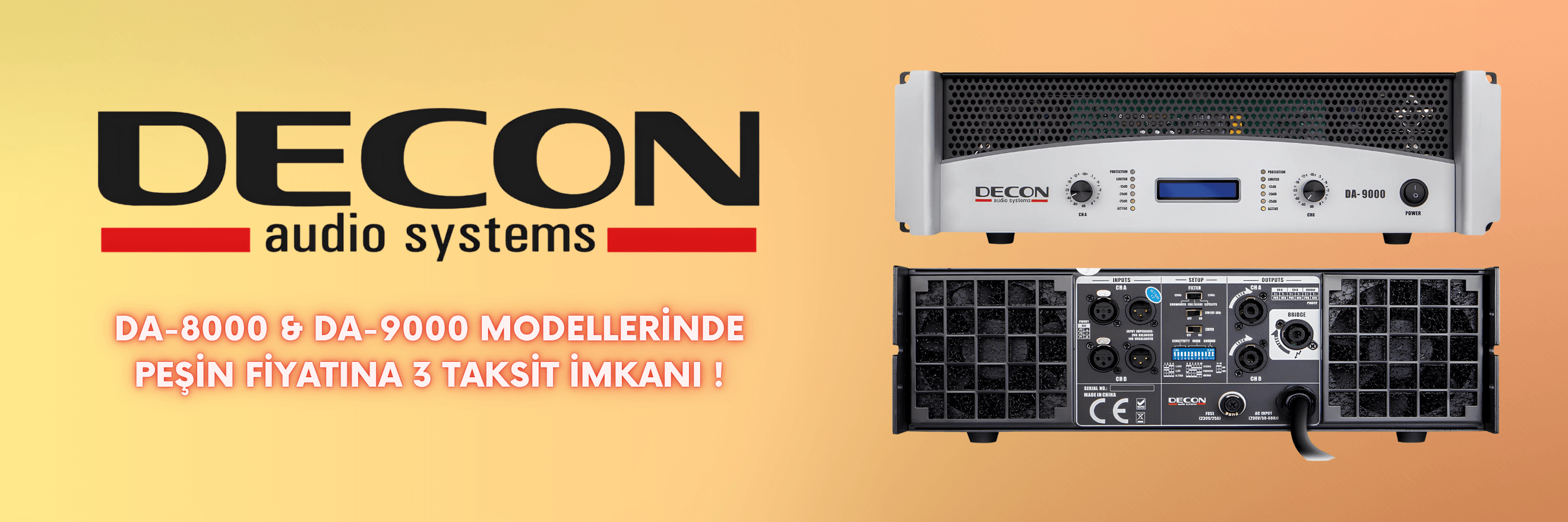 DECON MODELLERİ