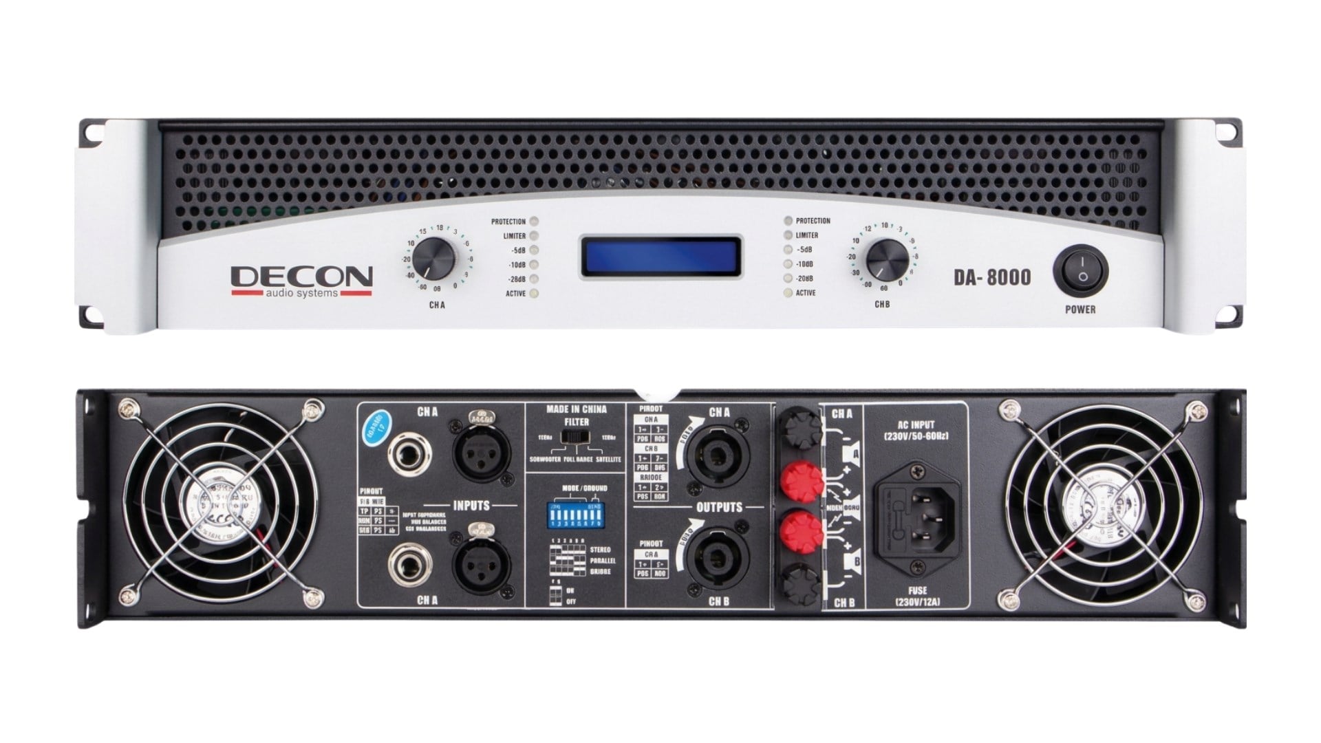 Decon DA-8000 Power Amfi