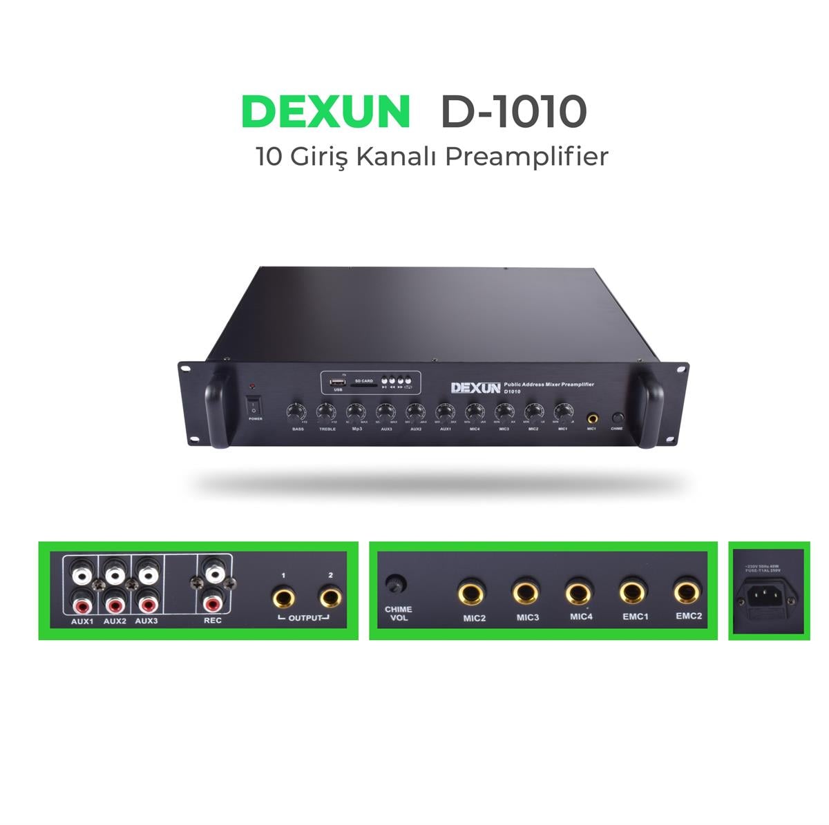 Dexun D-1010 Preamplifier