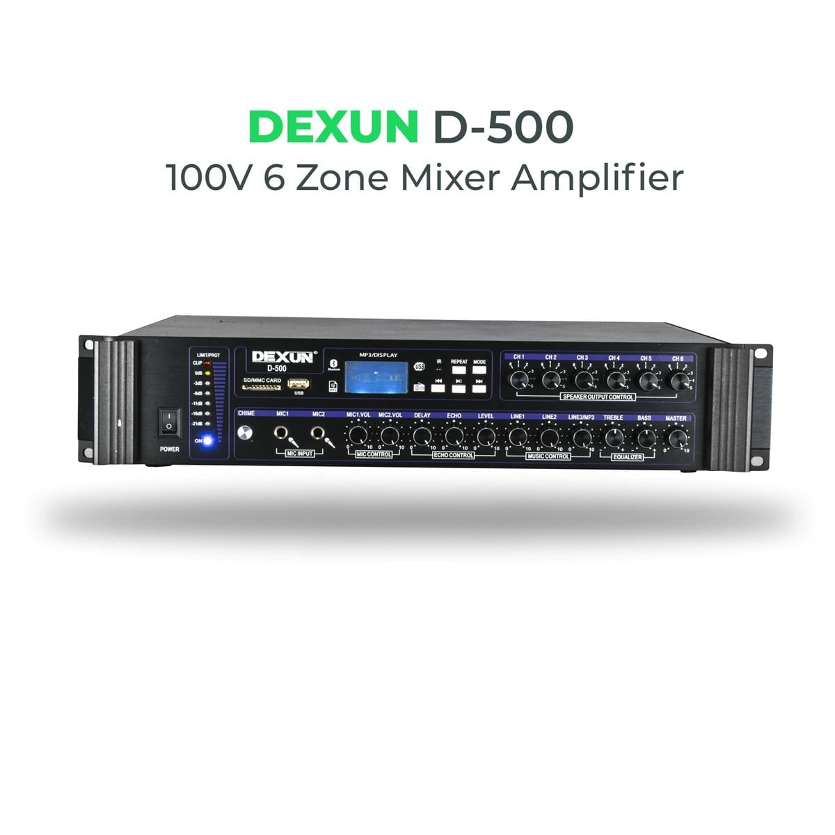 Dexun D-500 Zone Mixer Amplifier