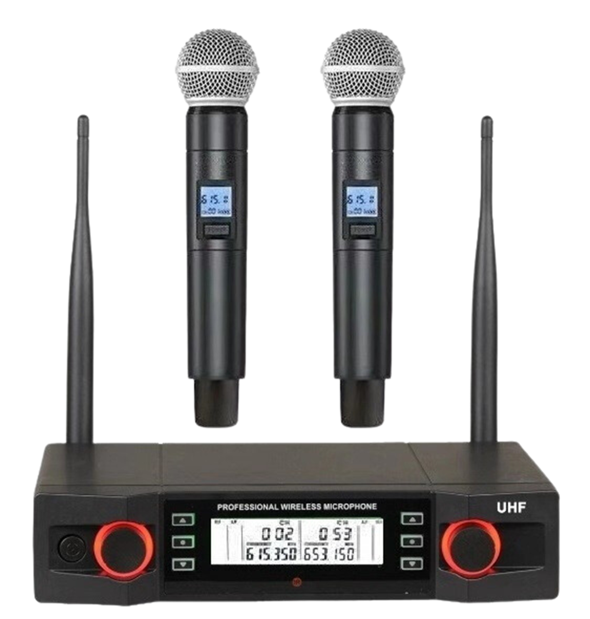 Electro Dynamic DY-202 Kablosuz Çift El Mikrofon