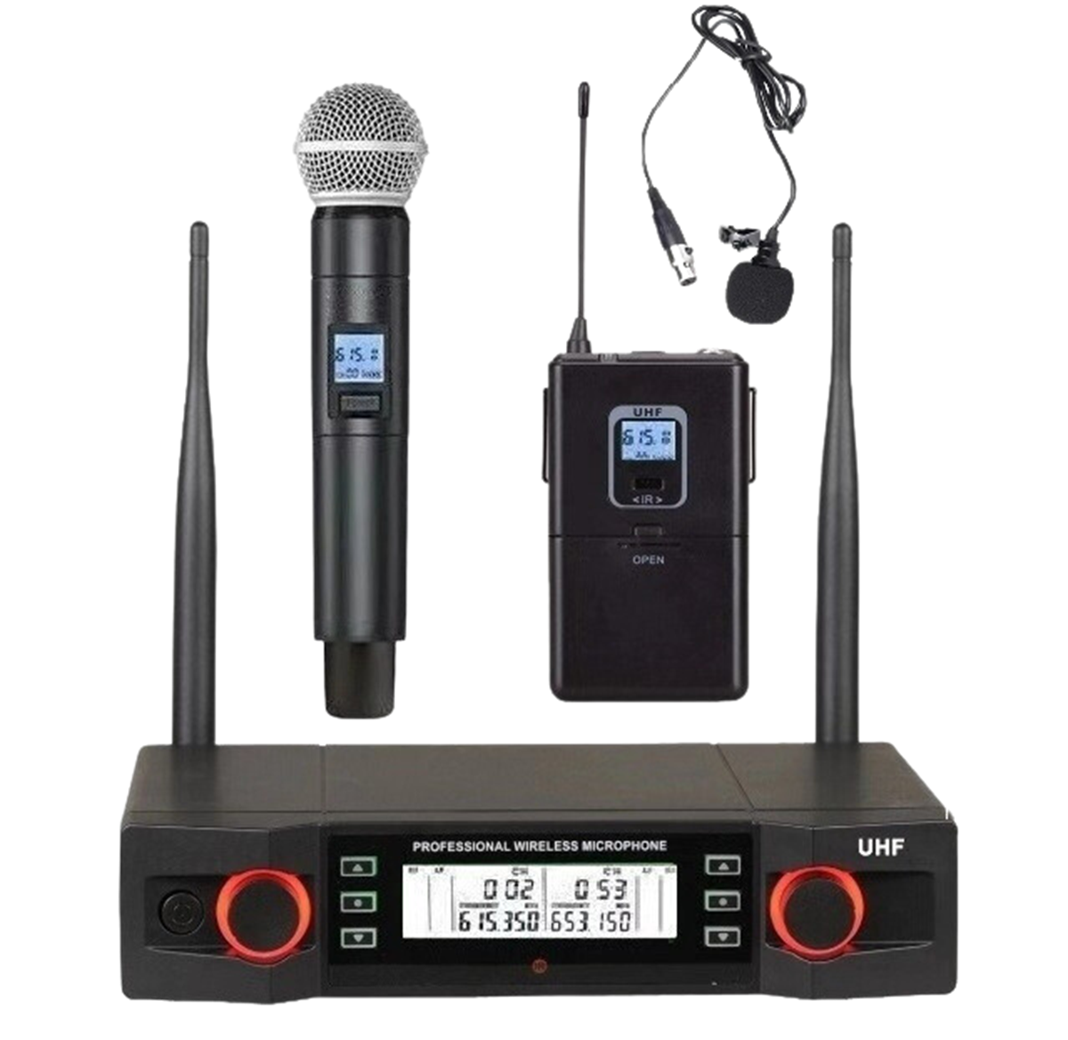 Electro Dynamic DY-202 Kablosuz El ve Yaka Mikrofonu