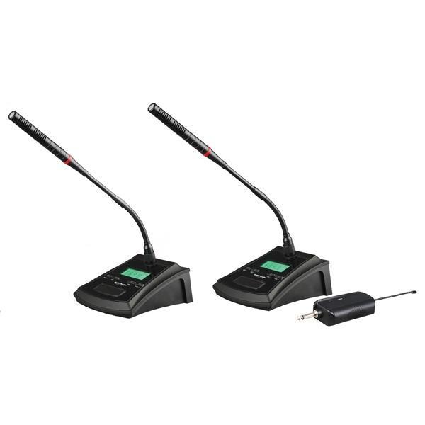Gold Audio GX 752 UHF Çift Kürsü Mikrofon