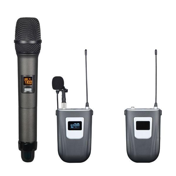 Gold Audio GX 892 UHF Çift Kanal Kamera El+Kafa Mikrofon