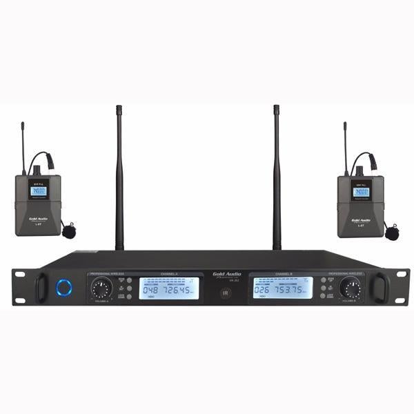 Gold Audio PRO 2002 YY UHF Yaka+Yaka Mikrofon